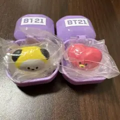 BT21 ぷくっとリング2個セット