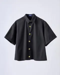 美品》 BECOME TREE TAKUYA∞着用 クロップドシャツ ブルー - メルカリ