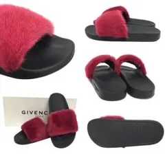 GIVENCHY　ジバンシー　ファー　スライドサンダル　38サイズ　aq6820のサムネイル