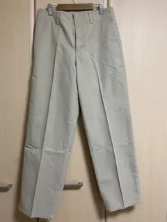UNIQLO ベージュ コットンチノパンツ　新品　ウエスト70センチ