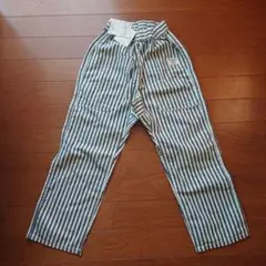 【未使用品】BRANSHES ストライプ ロングパンツ 140cm