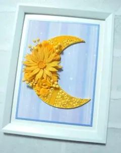 クイリング　フレーム『三日月』