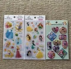 セリア プリンセス ウォーターシール エポキシラメシール ぷっくりシール