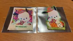 サンリオ　ナムコ　ハロウィン　ステッカー　ポチャッコ
