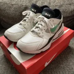 NIKE エアマックス93 ホワイト/スポーツターコイズ 27.5 2017年