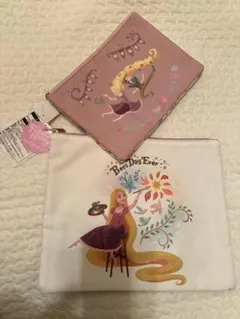 東京ディズニーリゾートファンタジースプリング ラプンツェル ポーチ 2個