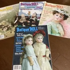 Antique Doll Collector 雑誌 4冊セット
