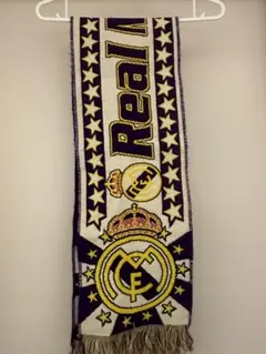 【正規】タグ付き　激レア　02/03　レアルマドリード　マフラー　サッカー 正規】タグ付き 激レア 02/03 レアルマドリード マフラー