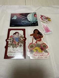 ディズニープリンセス 一番くじ L賞 ダイカットステッカーセット