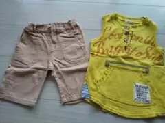 タンクトップ&パンツセット 110cmのサムネイル