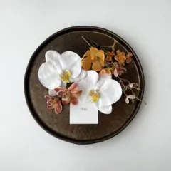 shuku-Mヘッドパーツ　アーティフィシャルフラワー　ヘッドドレス