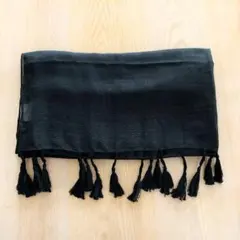 ストール　ブラック　二股タイプ♡