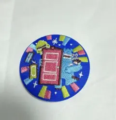 ディズニー刺繍缶バッチ　モンスターズインク