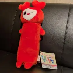 twice lovelys のびふにゃポーチ チェヨン 赤