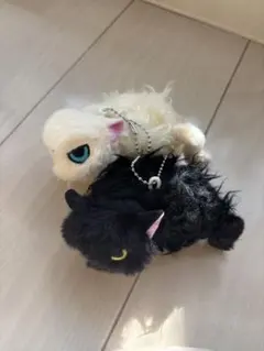 なつかない猫ぬいぐるみ カプセルトイ 2個セット