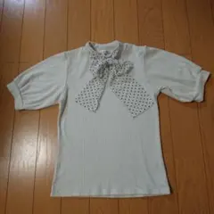 INGNI リボン付き半袖トップス