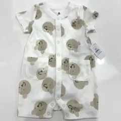 【新品・未使用・タグ付】GAP クマ柄ロンパース 60cm 3-6ヶ月