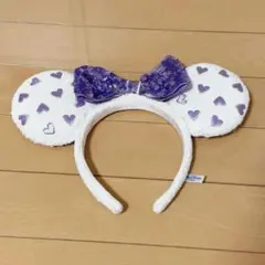 ディズニー　カチューシャ　ミニー