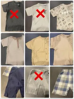 子供服 夏服 男の子向け 90㎝ 肌着,Tシャツ,ズボン, パジャマ15枚セット