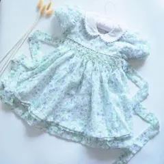 新品　スモッキング ワンピース　半袖　春夏　発表会　子供服　メゾピアノ好きな方