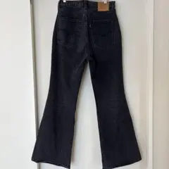 Levi＇s/リーバイス 70＇ハイウエストフレアデニム ブラック