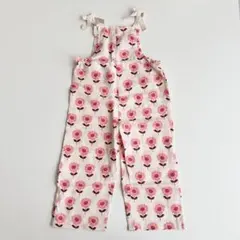 新品　zara baby 花柄オーバーオール　104cm