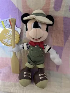 ミッキーマウス 39周年記念 ぬいぐるみバッチ