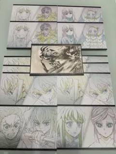 鬼滅の刃　dining おすそ分けポスカ　時透無一郎、有一郎、ねず子炭治郎あまね
