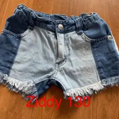 Ziddyデニムショートパンツ130