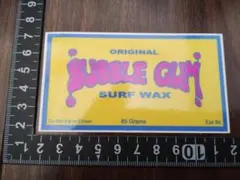 新品USバブルガムサーフ Bubble Gum Surf Wax ステッカー