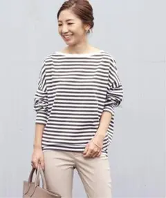プラージュ　【R’IAM】FEMININE ボーダー Tシャツです★のサムネイル