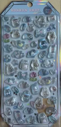 新品未開封　みずいろボンボン　シャーベット　ボンボンドロップシール 正規品