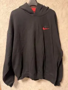 超希少 90s nike hoodie swoosh ビッグロゴ archive - メルカリ