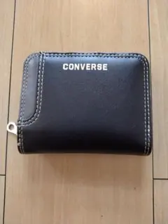 CONVERSE 二つ折り財布 ブラックのサムネイル