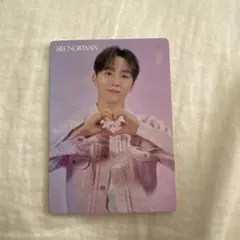 SEVENTEEN ファンクラブ更新特典　FC トレカ　スングァン