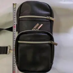 MONO COMME CA ボディバッグ ブラック