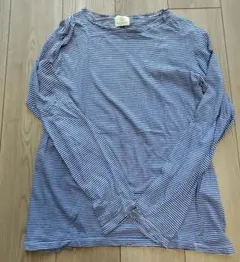 【お値下げ】BEAUTY & YOUTH ストライプ長袖カットソー S