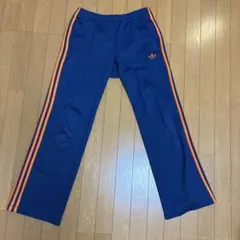adidas アディダス トラックパンツ ネイビー オレンジ ベッケンバウアー