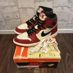 ナイキ エアジョーダン1 HIGH OG LOST ＆ FOUND シカゴ