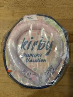 【新品未使用】星のカービィ　ネッククーラー(保冷ポーチ付き)