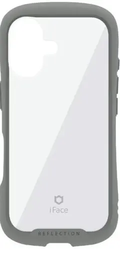 iFace Reflection ケース クリア/グレー