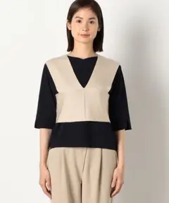 【新品・タグ付き】COMME CA ISM ニットビスチェ（ベスト）