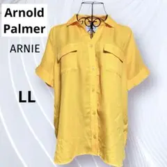 【ア一ノルドパ一マ一】イエロー 半袖 シャツ /レディースLl