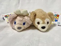 【未使用タグ付き】香港ディズニー ダッフィー シェリーメイ ツムツム セット