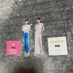 TWICE ジヒョ　ONCEDAY READYTOBE アクリルスタンド2セット