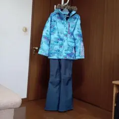 花柄デザイン スキーウェア (女性用)