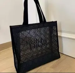 新品 未使用品 DIOR ブラック トートバッグ エコバッグ