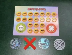 初代ポケコイン ラッキー (旧裏)ゼニガメ、メタグロス (新裏）ダメカン