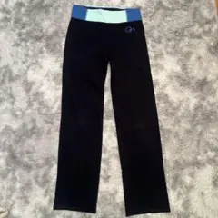 【ギリーヒックス】GH ヨガパンツ M 黒 ブルーライン