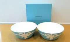 【新品未使用】Tiffany & Co. ボウル 2個セットのサムネイル